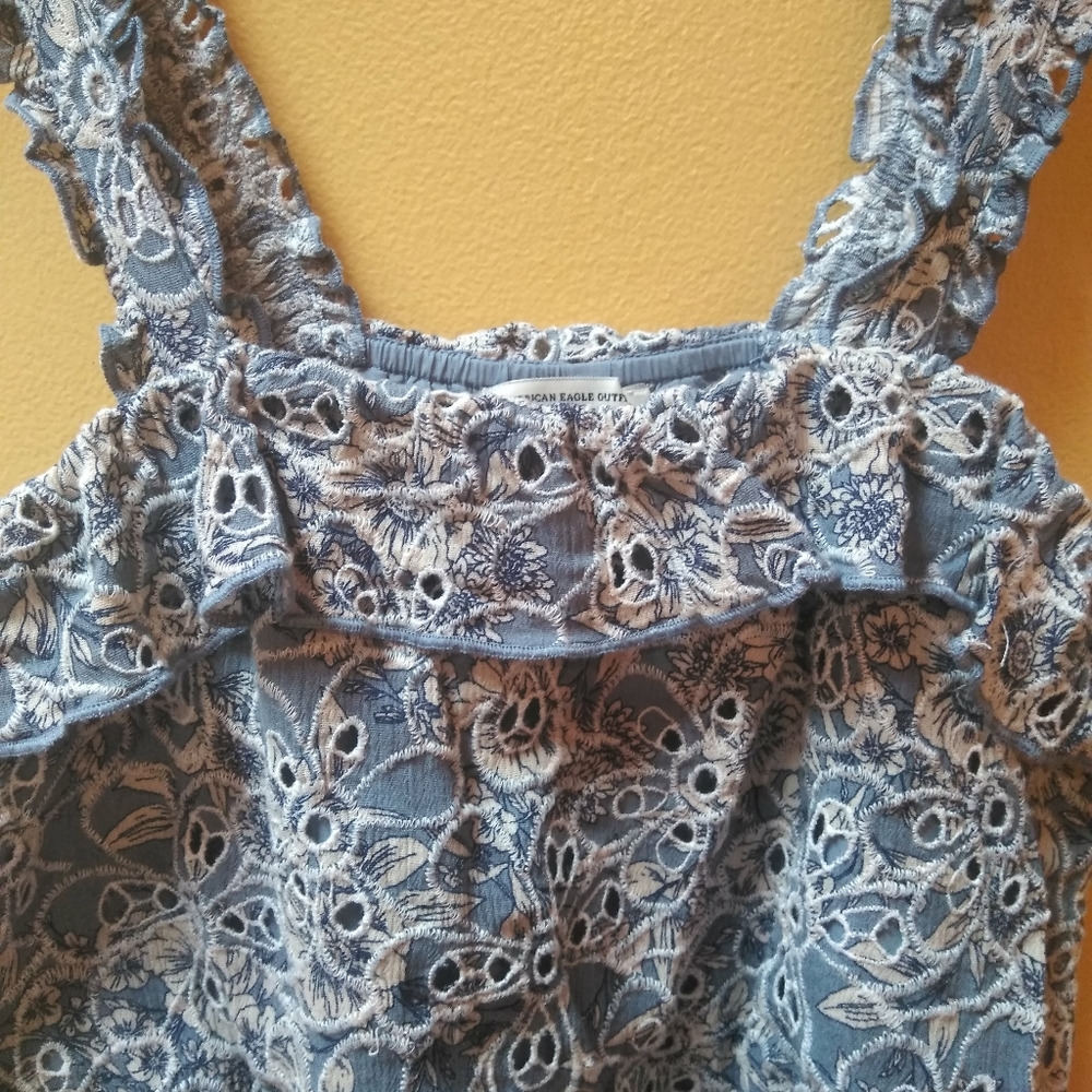 American Eagle Ruffled Cami Top - Picture 3 of 5